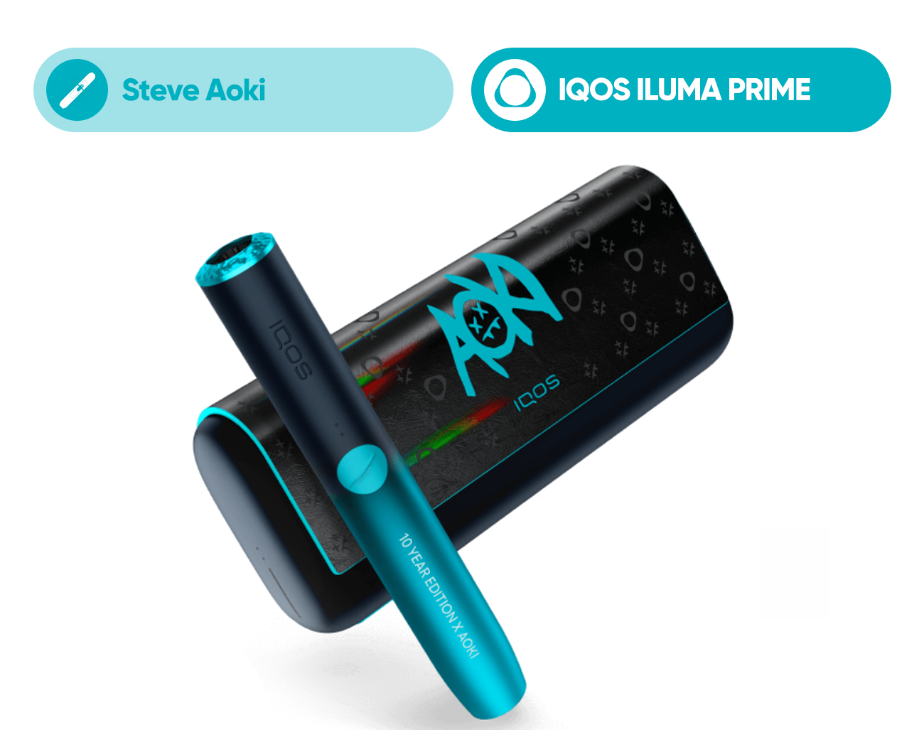 IQOS ILUMA PRIME x Steve Aoki